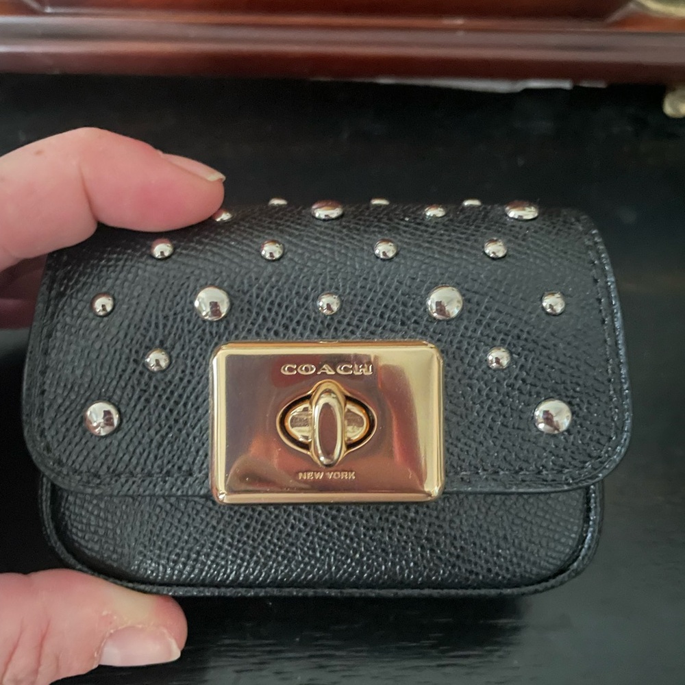Coach bag charm